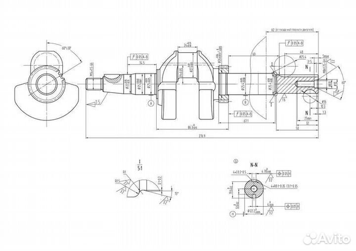 Двигатель Champion 7 л.с вертикальный вал