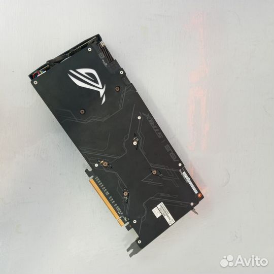 Видеокарта asus radeon RX 480 strix 8Гб