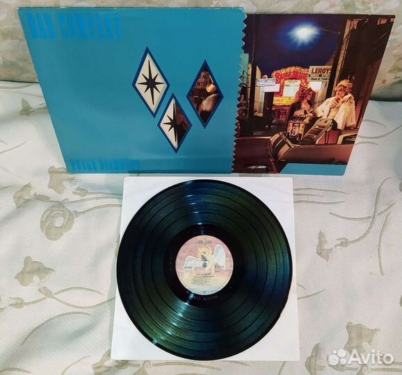 Bad Company Rough Diamond 1982 Пластинка lp