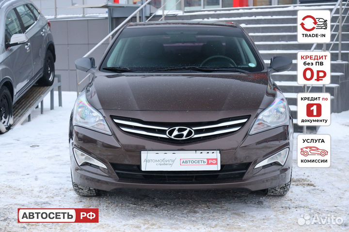 Hyundai Solaris 1.4 МТ, 2016, 74 000 км