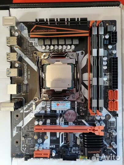 Huananzhi X99-8M-T + Xeon e5 2678 v3 + 8Gb (обмен)