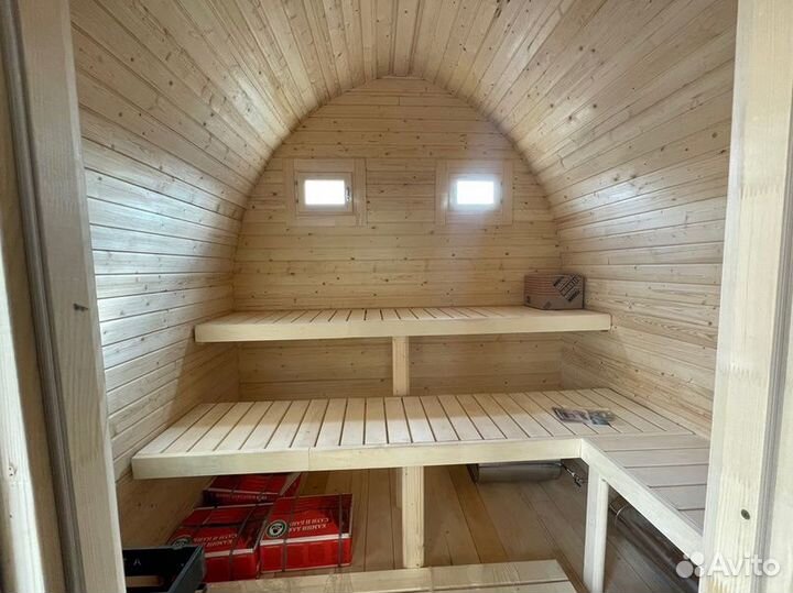 Баня бочка викинг