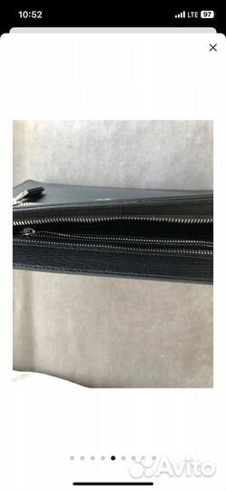 Барсетка кожа Salvattore Ferragamo, новая оригинал