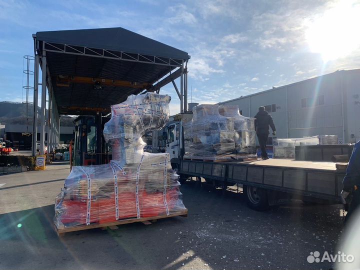 Кран манипулятор новый Kanglim KS2056 8т кму