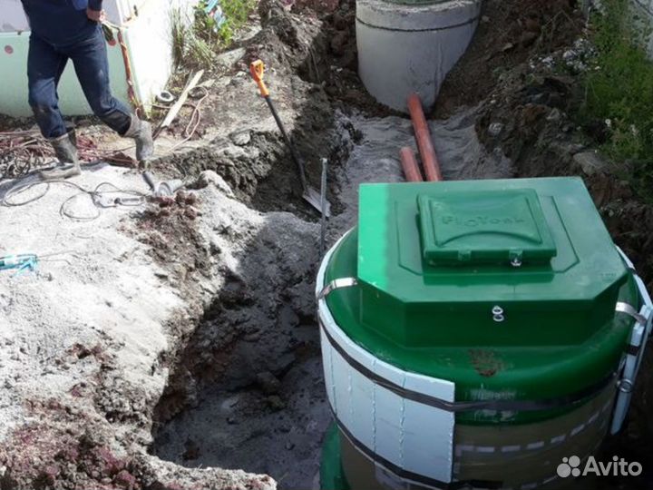 Септик эко Аквалос пластиковый