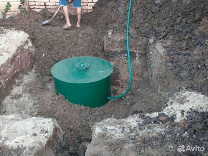 Септик эко Интал 4 для выгребных ям