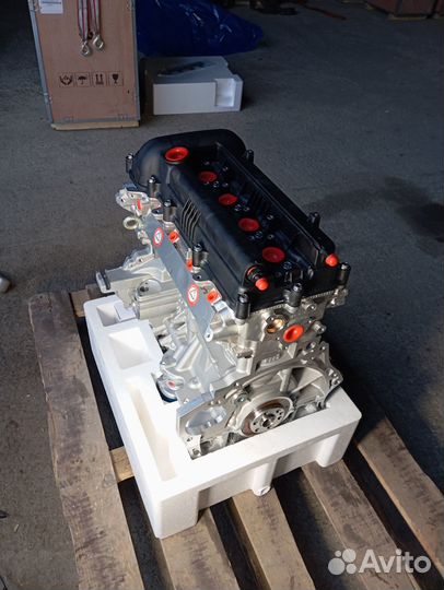 Двигатель новый KIA RIO solaris G4FA 1.4L с 2006г