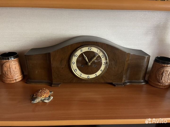 Каминные часы с боем Junghans, очз