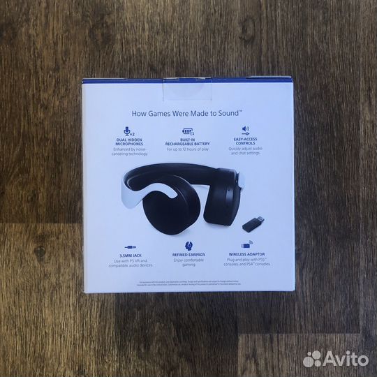 Наушники Sony Pulse 3D (Новые) 1 в 1 как оригинал