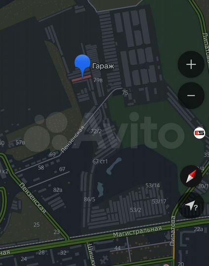 Гараж, > 30 м²