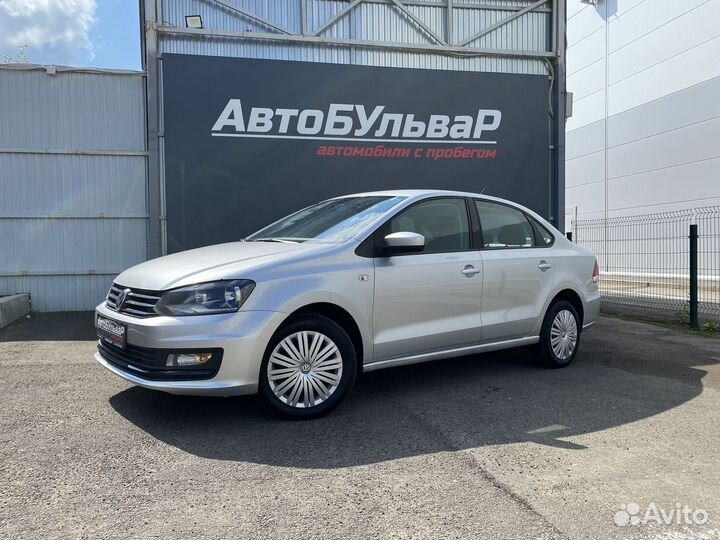 Volkswagen Polo 1.6 AT, 2018, 119 800 км