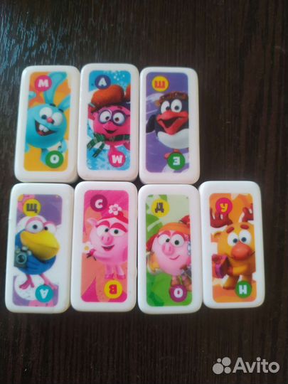 Смешарики домино из магазина 