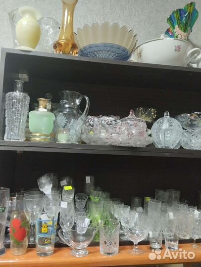 Хрустальная посуда СССР