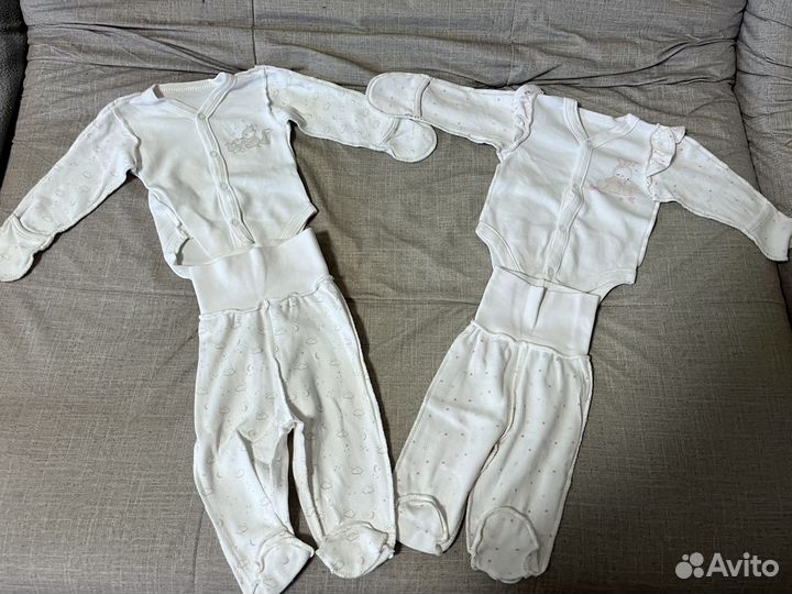 Детские вещи пакетом 50-56