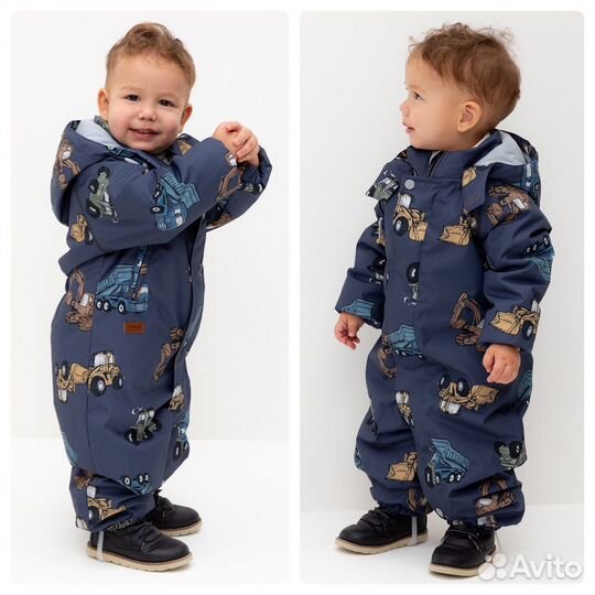 Комбинезоны демисезонные Crockid для мальчиков