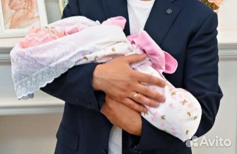 Набор комплект на выписку летний