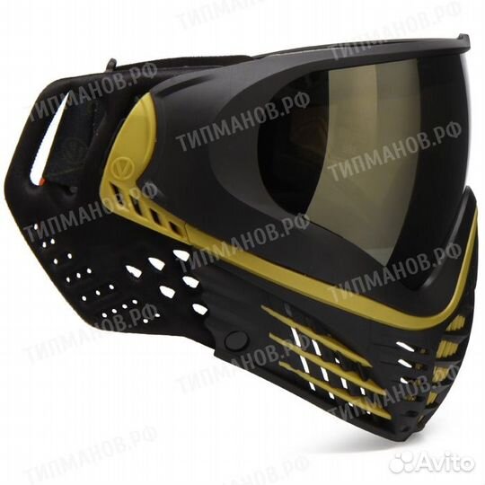 Пейнтбольная маска Virtue VIO Contour, Black Gold