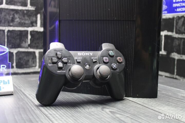 Sony playstation 3 Super Slim/прошитая Hen/ 25 игр