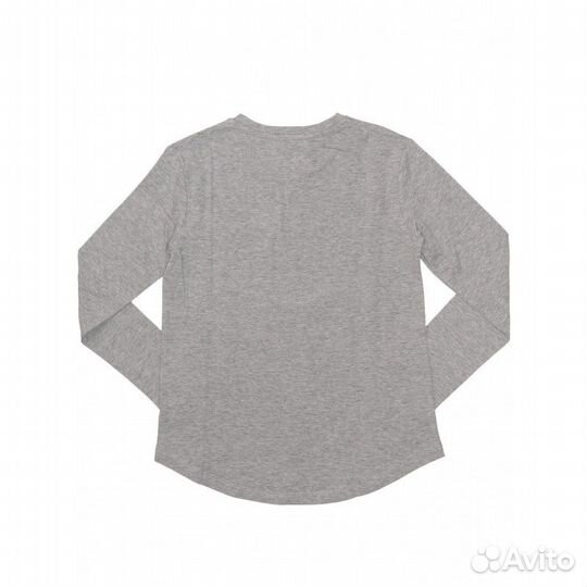 Miss Grant Лонгслив серый с мишкой в очках