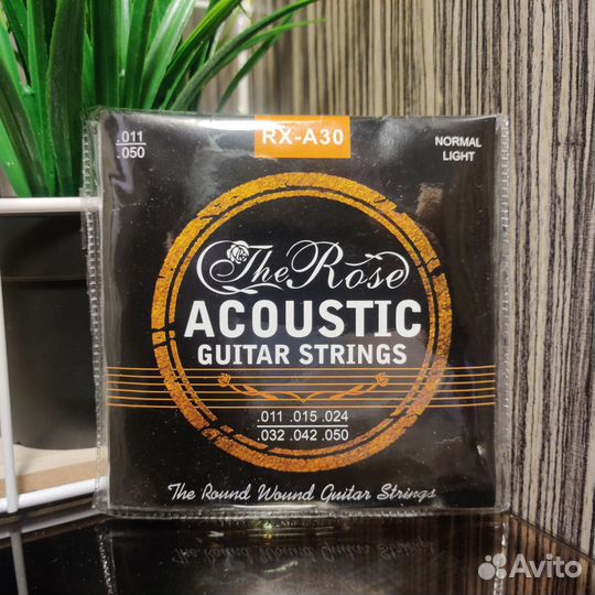 Струны для акустической гитары The Rose