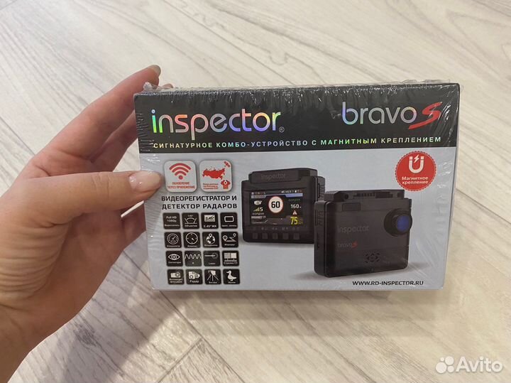 Видеорегистратор + радардетектор inspector bravo S