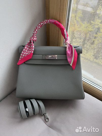 Сумка Hermes kelly 28 vert mayer