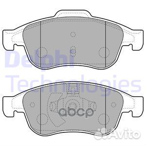 Колодки тормозные дисковые перед LP2152 Delphi
