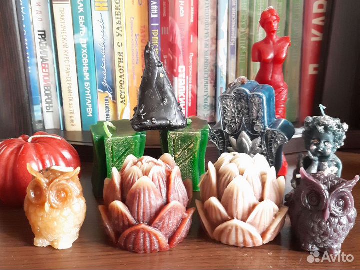 Свечи восковые ручной работы