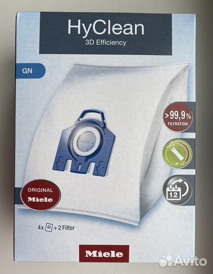 Мешки-пылесборники HyClean 3D Efficiency GN