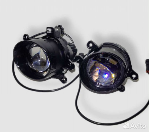 Светодиодные птф с линзой toyota/lexus