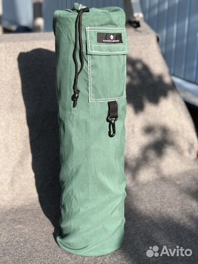 Чехол для коврика йоги Hugger Mugger зеленый