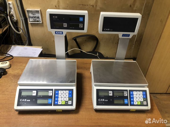 Весы торговые CAS ER-JR-15CBU