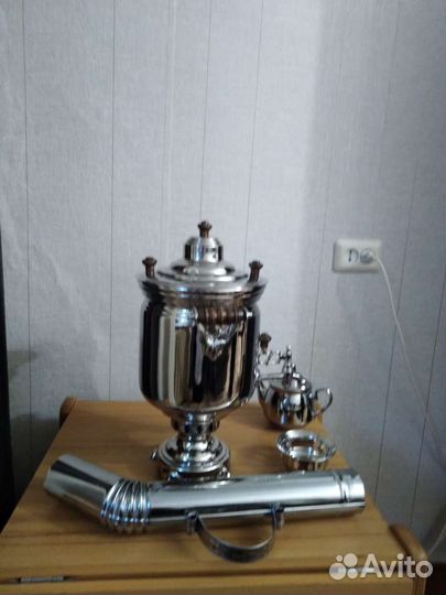 Самовар угольный новый