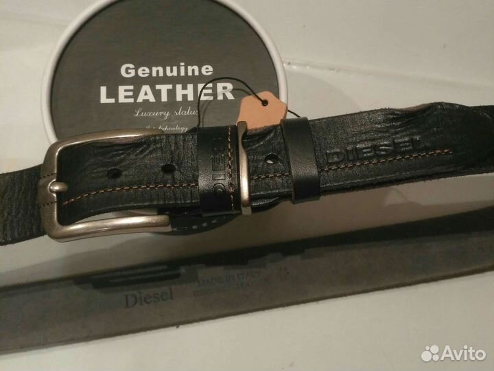Ремень Натуральная цельная кожа Diesel