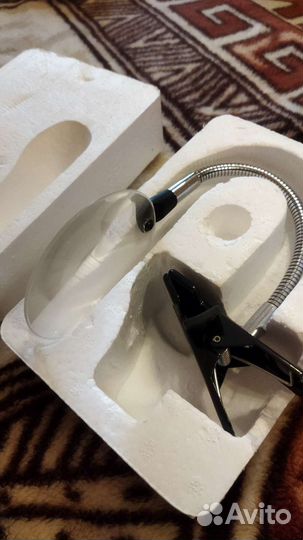 Лупа на прищепке