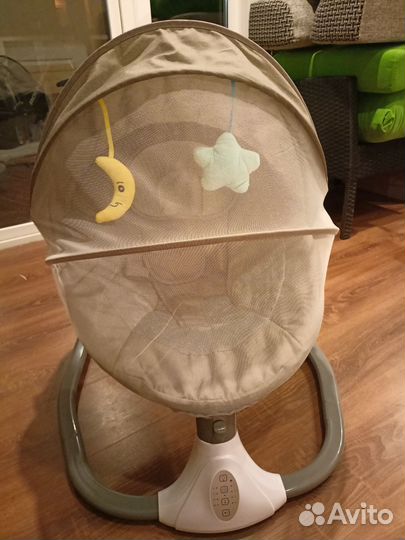 Детские электронные качели для новорожденных