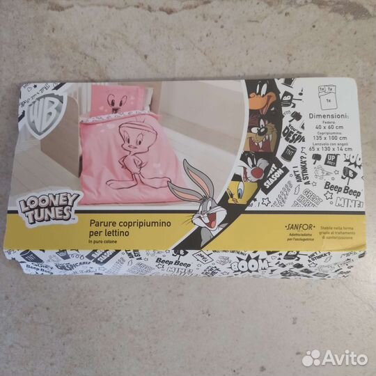 Простынь на резинке детская новая