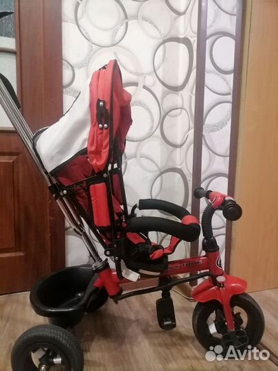 Детский трехколесный велосипед бу