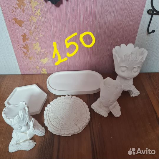 Гипсовые фигурки наборами