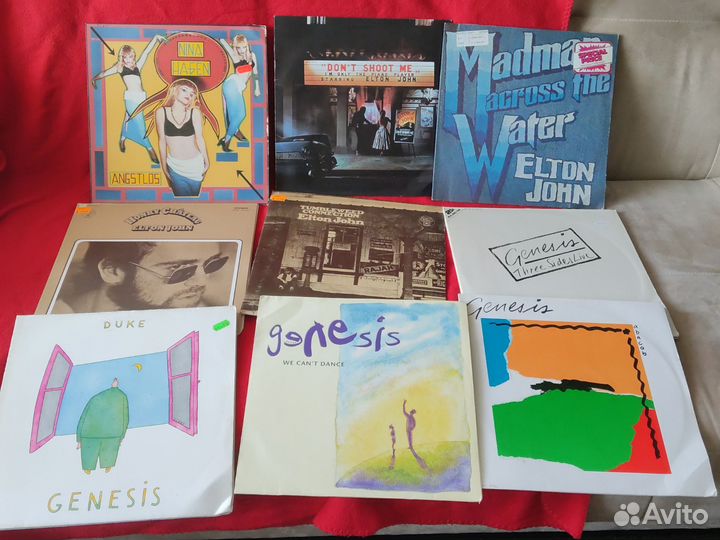 Пластинки виниловые