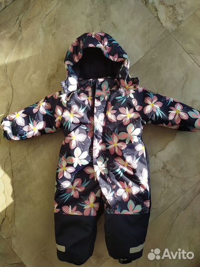 Зимний комбинезон для девочки 86 см