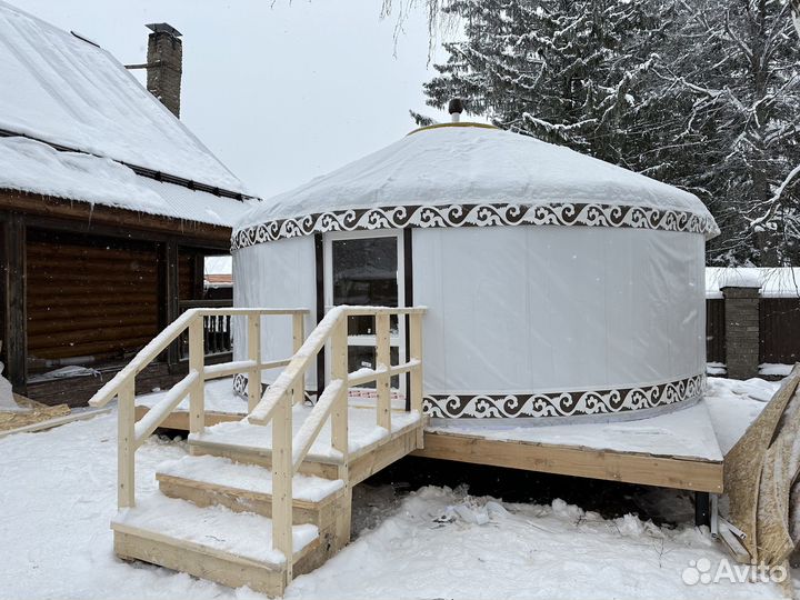 Юрта для глэмпинга