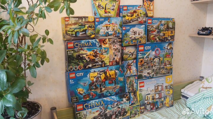 Коробки лего Lego city, chima, star wars, creator
