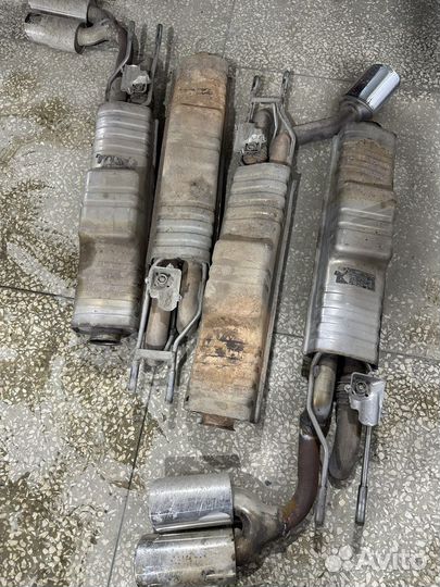 Выхлоп Mercedes W464