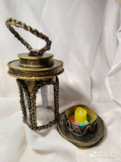 Декоративный винтажный фонарик