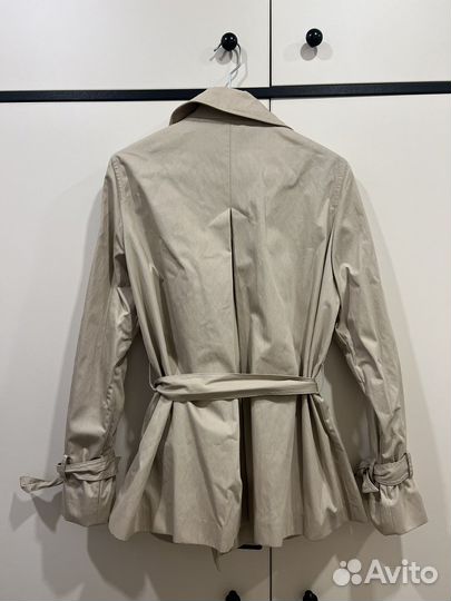 Укороченный плащ тренд Massimo dutti