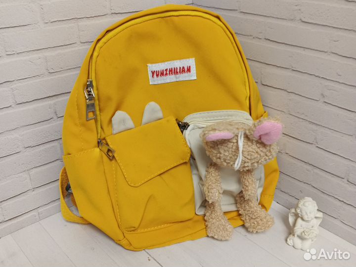 Рюкзак детский дошкольный с игрушкой