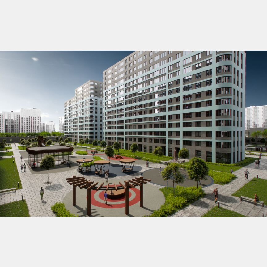 2-к. квартира, 51 м², 9/17 эт.