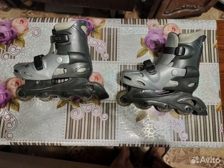 Роликовые коньки 4 размера детские