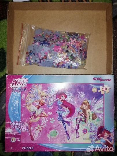 Пазлы и игры для девочек